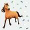 RoomMates Spirit Riding Free Peel & Stick Giant Wall Decals